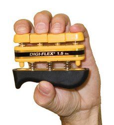 Digi-Flex Digit/Hand Yellow Exerciser X-Light 1.5 Lb/5 Pp