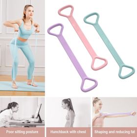 Yoga Fitness Resistance Band (Color: pink)