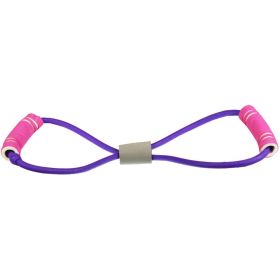 Yoga Fitness Equipment Rubber Exercise Pull Rope (Type: Pull Rope, Color: pink)
